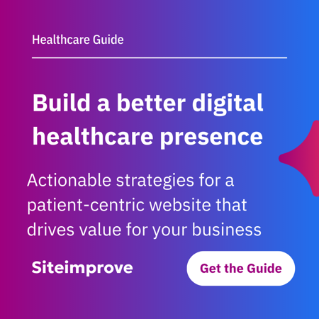 Build a better digital healthcare presence guide.