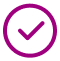 checkmark plum