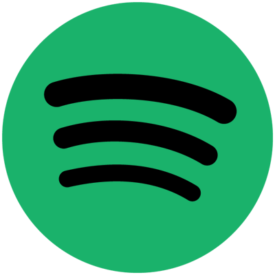 Spotify podcast icon.
