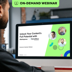 On-demand webinar Unlock Your Content’s Full Potential with Siteimprove + MarketMuse